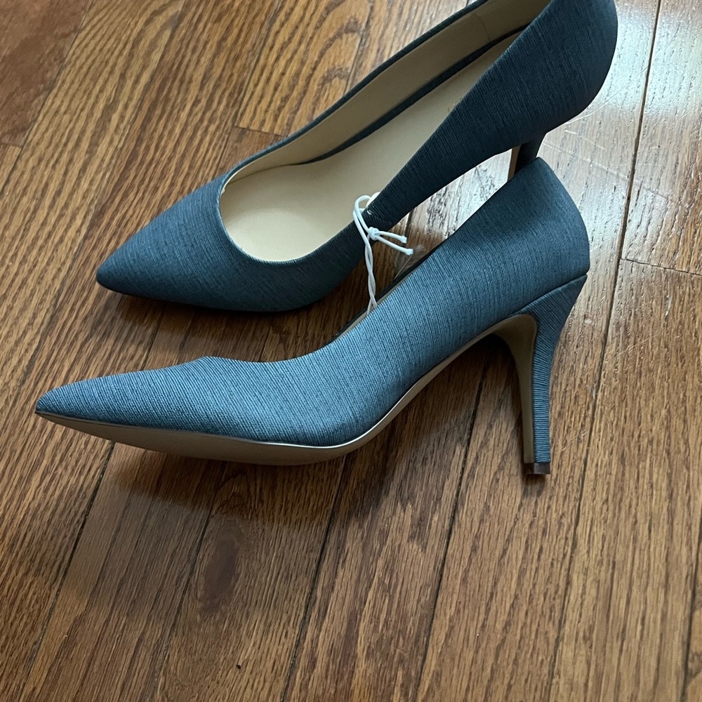 Nine West Elegant Slate Heels
